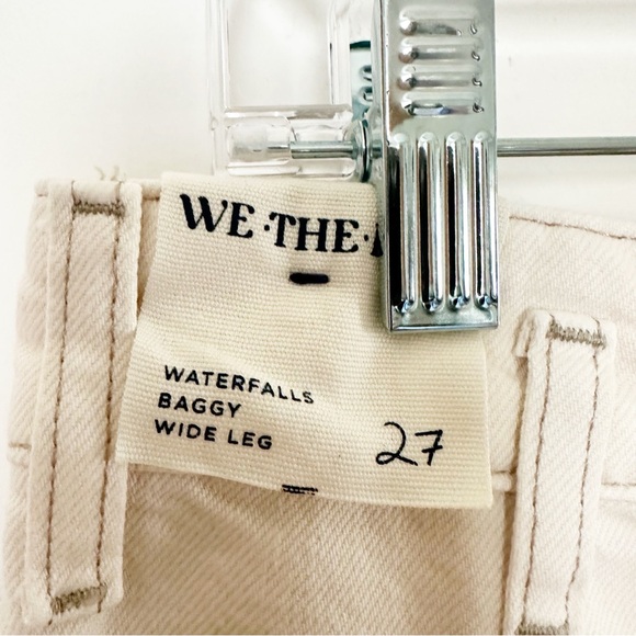 Free People We The Free Waterfalls Baggy Wide-Leg Jeans - Picture 9 of 10